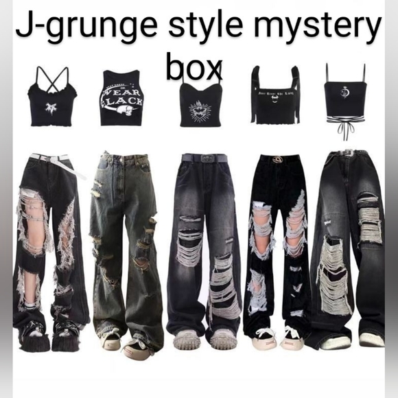 Other - J-grunge style mystery box